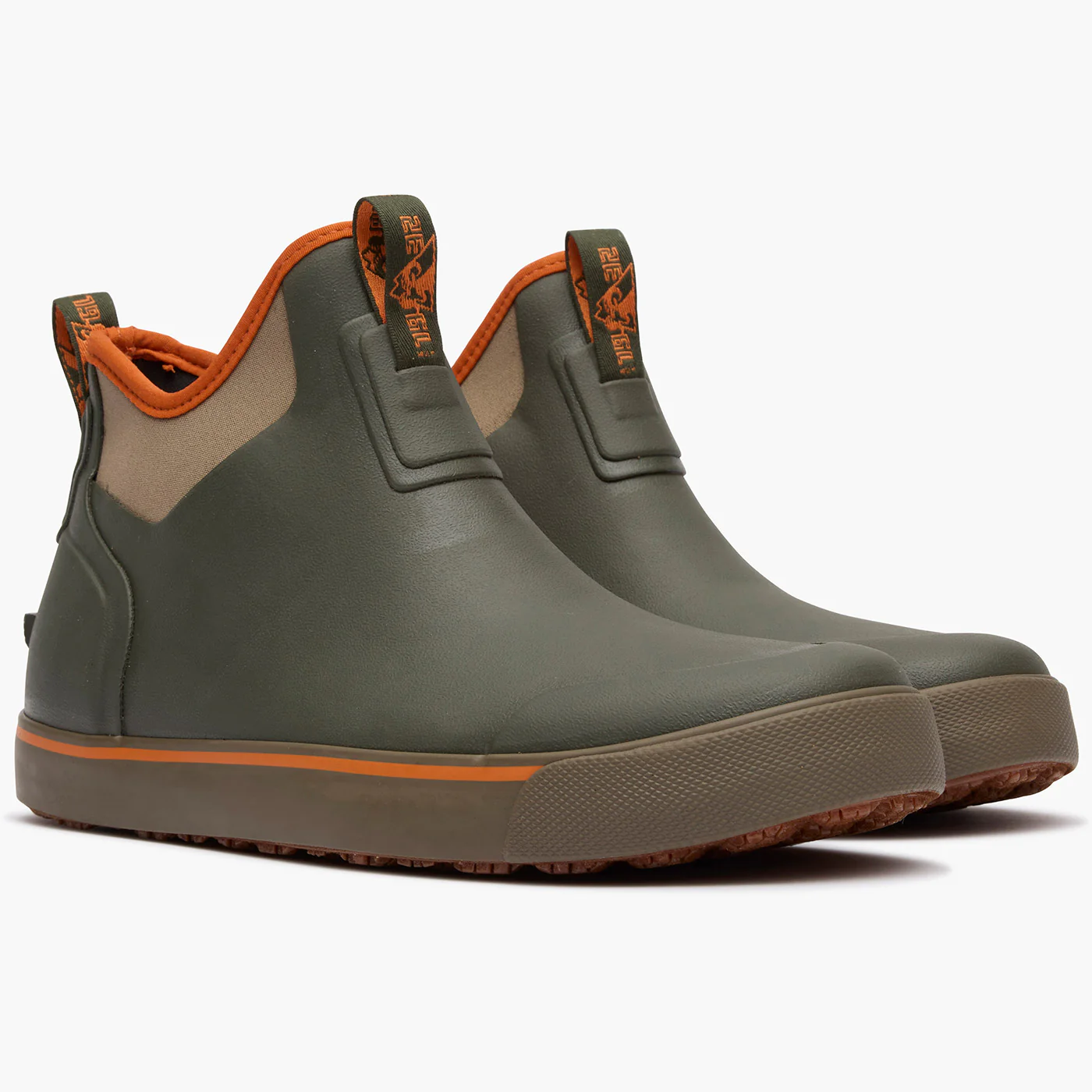 Rocky Dry-Strike Waterproof Green & Orange Deck Boot - Image 5